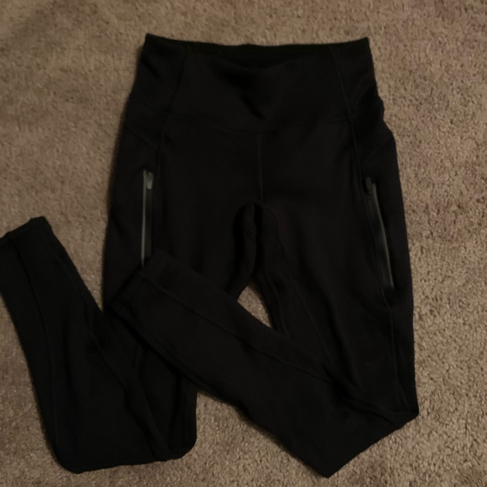 Athleta Polarfleece Leggings with Pockets